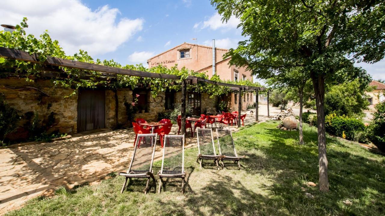 La Casa De La Estacion Hotel Sarrión Екстериор снимка